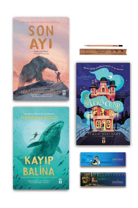 Genç Timaş Şapkacılar Kayıp Balina Son Ayı Set 3 Kitap Fiyatı