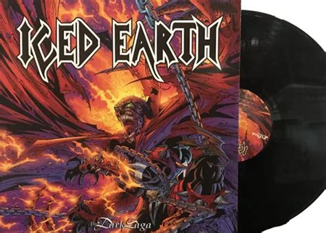 Iced Earth The Dark Saga Lp Blind Guardian Sanctuary Helstar Frete grátis