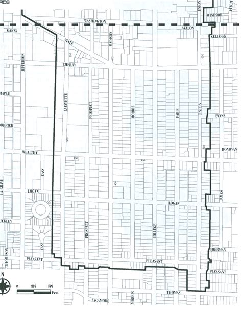 Map Of Downtown Grand Rapids Maping Resources