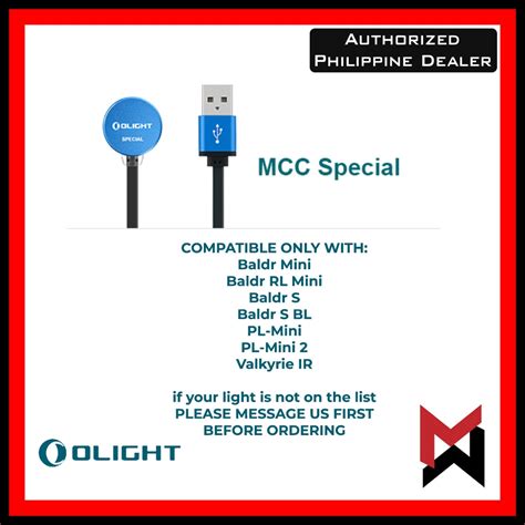 Olight MCC Special USB Charging Cable Dock For PL Mini PL Mini 2