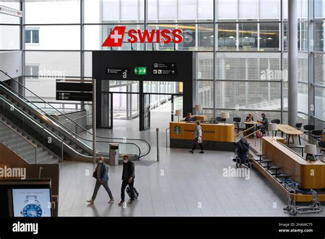 Swiss Logo Zurich Airport, Switzerland Stock Photo - Alamy