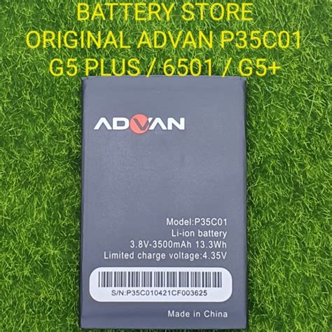 Jual BATERAI ORGINAL ADVAN P35C01 G5 PLUS G5 6501 BATTERY BATRE BAT