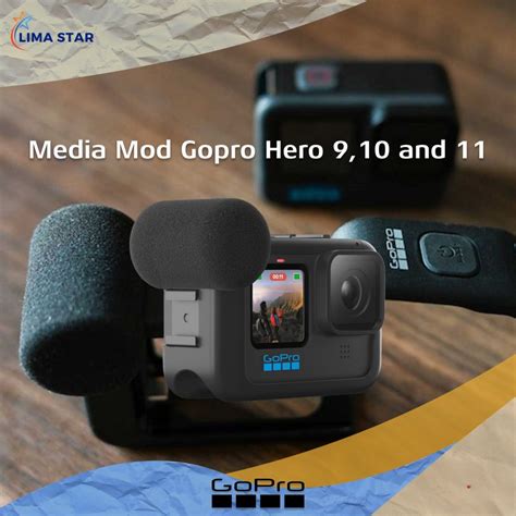 GoPro Media Mod HERO 10 HERO 9 Black Original Garansi Resmi Lazada