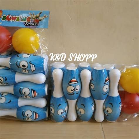 Jual Mainan Bola Bowling Anak Bowling Bowling Set Pin Bolling Mainan