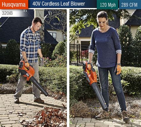 Husqvarna 320ib Review 40v Battery Powered Leaf Blower