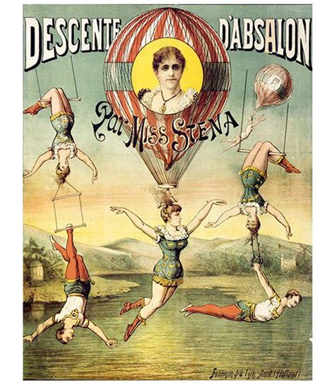 Victorian Circus Poster