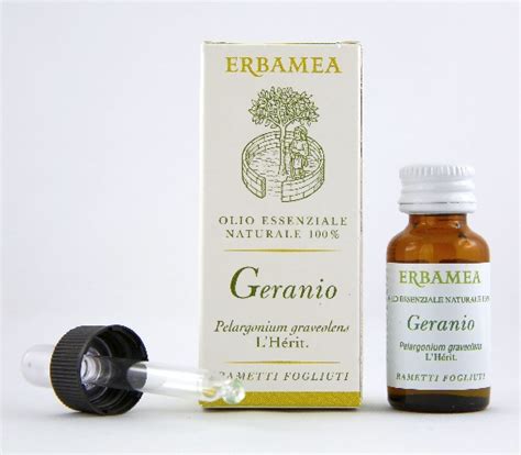 GERANIO Olio Essenziale Puro E Naturale BELLEZZA COSMETICI CURA