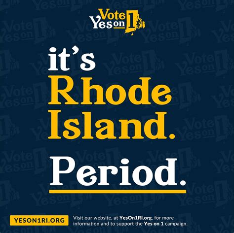 It's Rhode Island. Period.