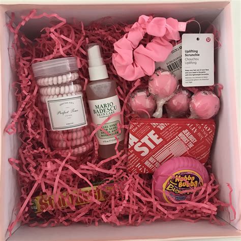 Pink Birthday Present Box