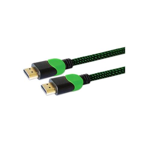 Savio Gcl 06 C Ble Hdmi 3 M Hdmi Type A Standard Noir Vert Leroy