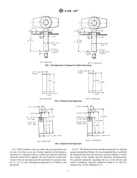 ASTM A255 02e1 Standard Test Methods For Determining Hardenability Of