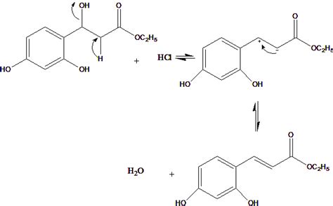 Mechanism of dehydration reaction. | Download Scientific Diagram