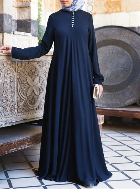 Mother Of Pearl Flared Abaya Abayas Women Muslimah Fashion