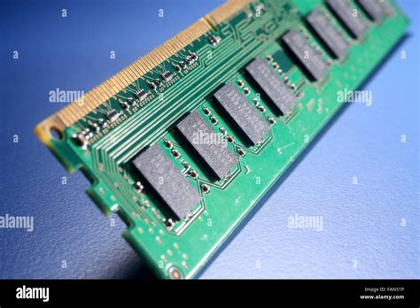 close up Computer memory chips. RAM Stock Photo - Alamy