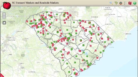 Sc Dhec Releases Map Of States Farmers Markets Wpde