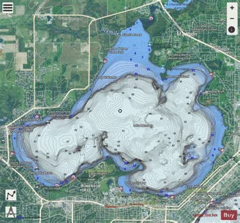 Lake Mendota Topo Map Coleen Catharine