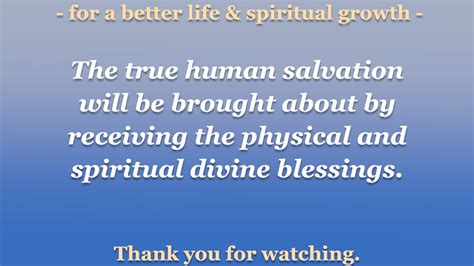 To Receive The Physical And Spiritual Divine Blessings 03 27 2023