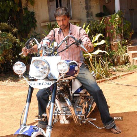 Sudeep In A Still From The Kannada Movie Mr Theertha