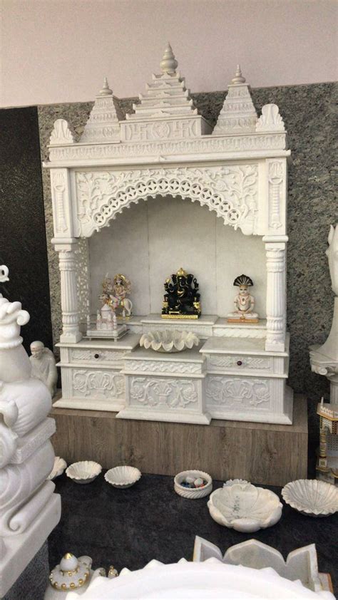 Makrana White Marble Temple Etsy