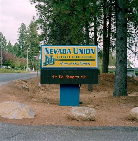 Nevada Union High School Campus Map - Map