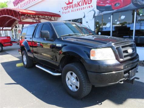 F150 Stepside Tk Defender And Stainless Nerf Bars Topperking