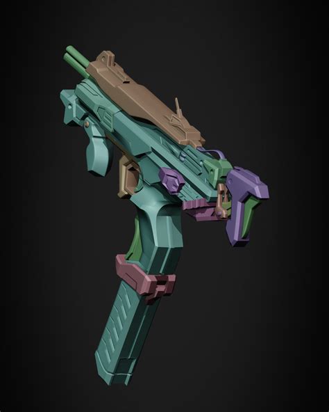 Fichier STL Overwatch 2 Sombra Gun pour Cosplay Modèle à télécharger