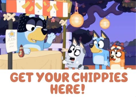 Bluey Inspired Food Tent Snack And Party Favor Labels For Birthday