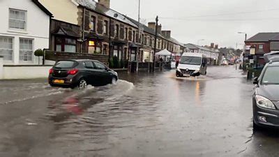 Heavy Rain In Cardiff Brings Flooding To Whitchurch BBC News