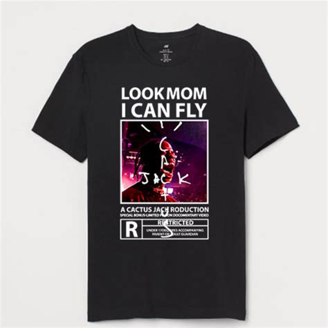 Travis Scott Look Mom I Can Fly Tee Travis Scott Store