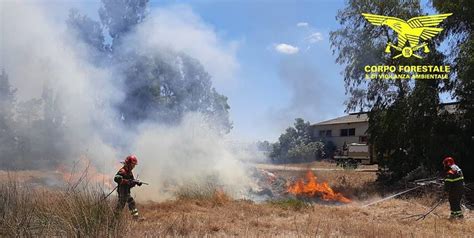 Olbia Incendio A Enas Olbianova