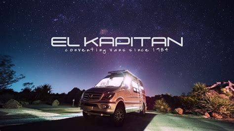 El Kapitan Camper Van Stargazer Mercedes Benz Sprinter X