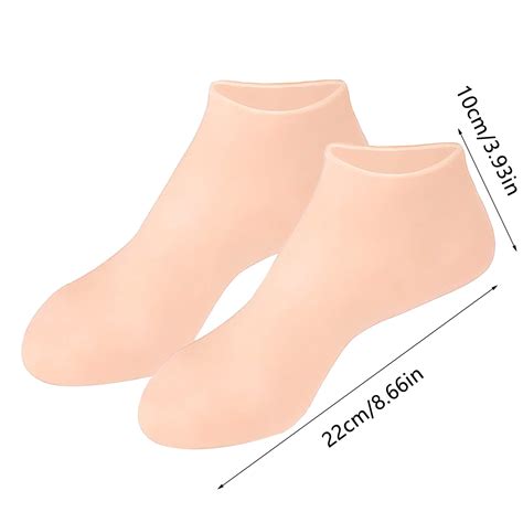 Moisturizing Foot Exfoliating Silicone Socks Beach Protective Socks