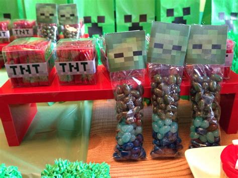 Minecraft Party Favors