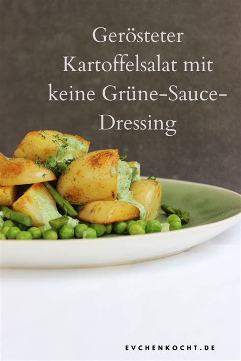 Ger Steter Kartoffelsalat Mit Keine Gr Ne Sauce Dressing Evchenkocht