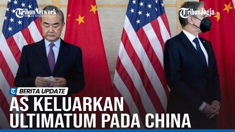 AS KELUARKAN ULTIMATUM UNTUK CHINA JIKA PASOK SENJATA MEMATIKAN KE