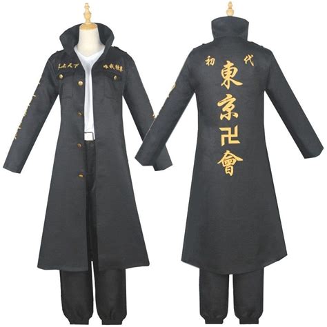 Anime Tokyo Revengers Manjiro Sano Ken Ryuguji Draken Cosplay Costume