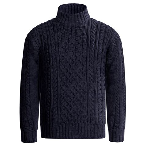 Peregrine By Jg Glover Aran Cable Sweater For Men Save 56