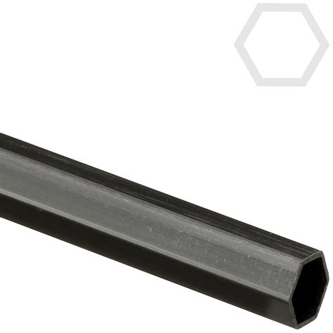 14mm 12mm Carbon Fibre Hexagon Tube 1m 2m Easy Composites