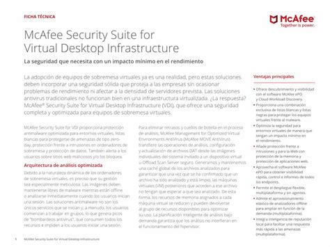 Pdf Ficha T Cnica De Mcafee Security Suite For Virtual Negras