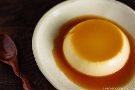 Japanese Pudding Recipe Purinプリン • Just One Cookbook