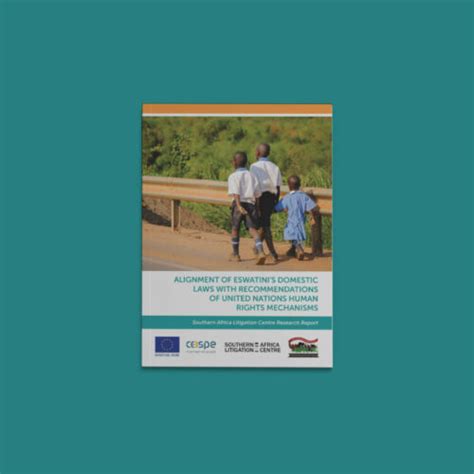 Salc Research Report Alignment Of Eswatini S Domestic Laws With