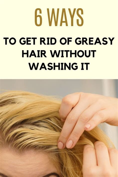 Greasy Hair Fix Dry Hair Hairstyles For Not Washed Hair Greasy Hair