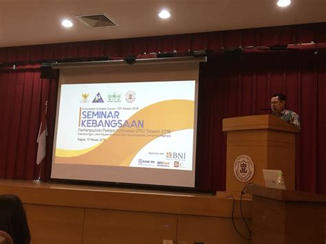 KDEI Taipei Hadir Dalam Seminar Kebangsaan Bersama Mahfud MD SARANA