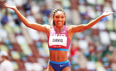 U S Long Jump Champ Tara Davis Woodhall Suspended For Positive Pot Test