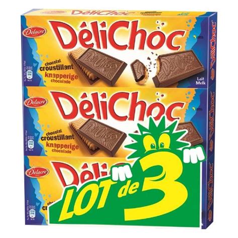 Biscuit D Lichoc Chocolat Au Lait Delacre Lot De X G La