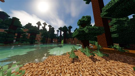 Taiga Biome With Shader