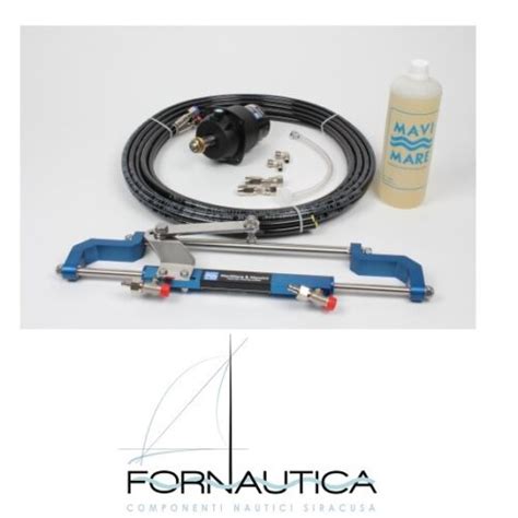 Timoneria Idraulica Nautica Per Motori Fuoribordo Fino Hp Kit Gf Bt