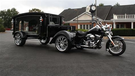 Virginia Funeral Homes New Harley Hearse Is A Hit Abc News