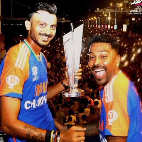 Heres How Team India Celebrated World Cup Victory 🏆🇮🇳 The Trophy Is