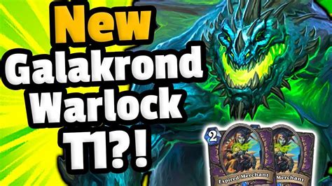 New Galakrond Warlock T Ashes Of Outlands Hearthstone Youtube